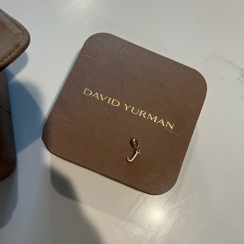 David Yurman Letter Charm